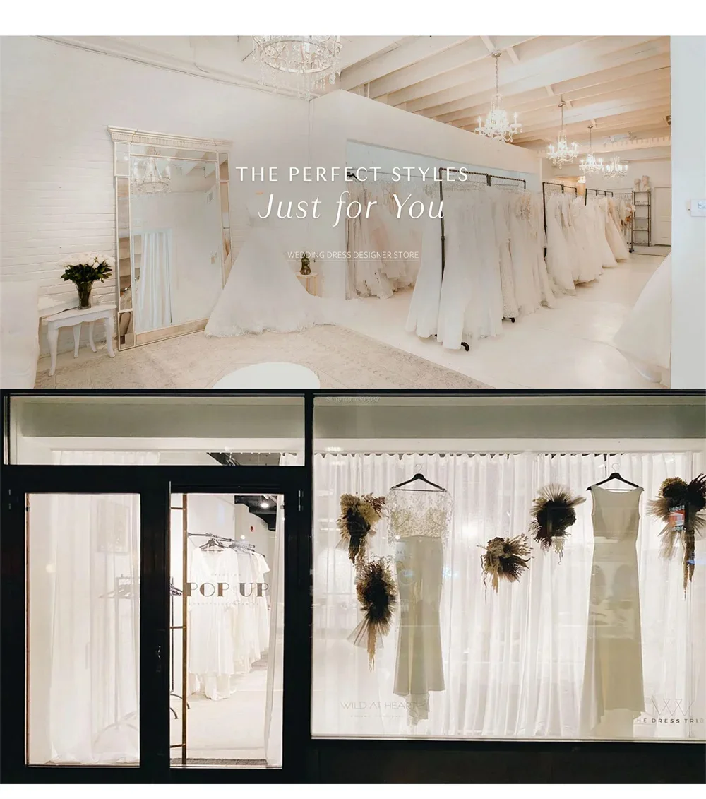 Свадебное платье Roycebridal с V-образным вырезом кружевное свадебное открытой спиной