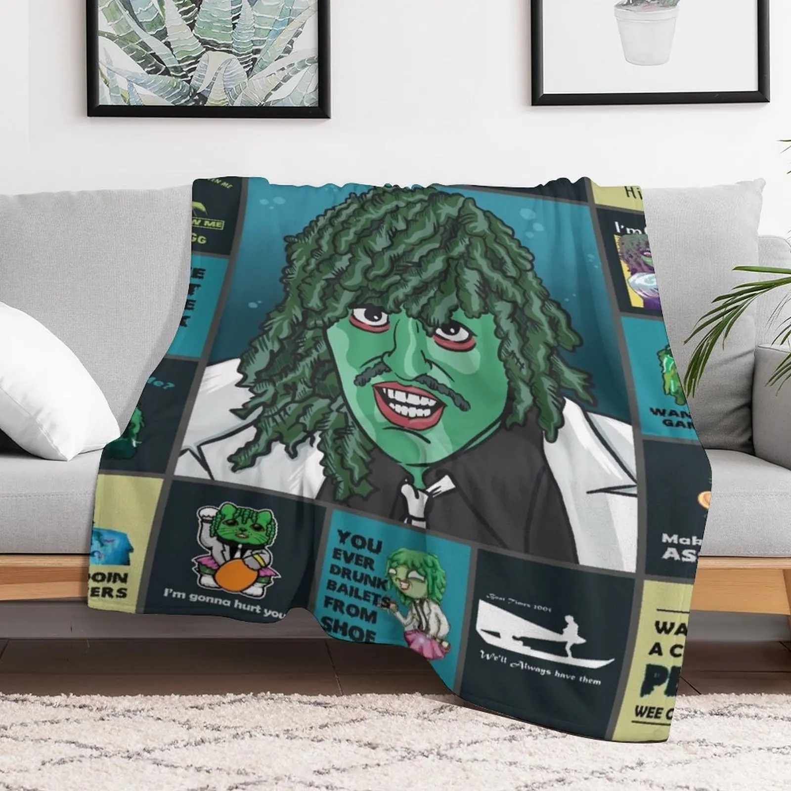 Фото Плед M Old Gregg Quilt Ver.0217, мягкое теплое одеяло, подарок для дедушки и бабушки №2