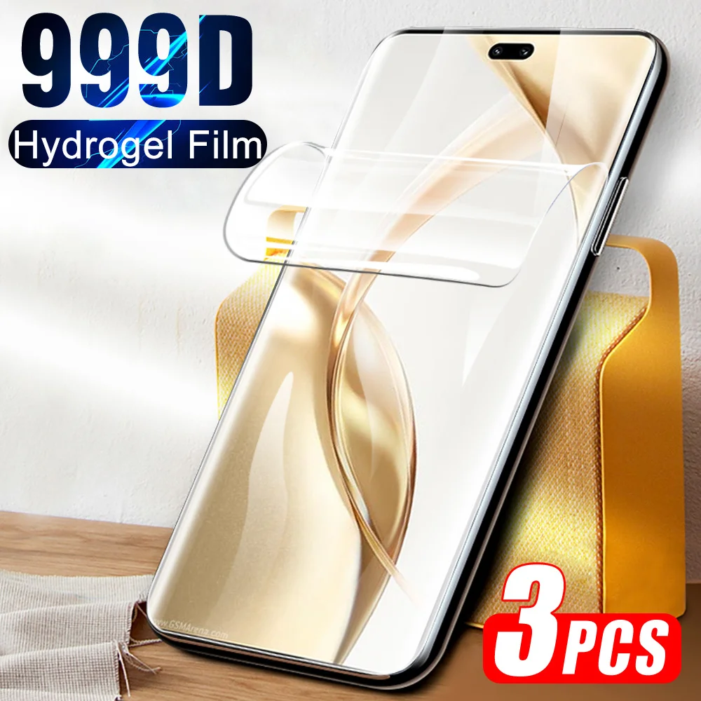 Xonor 200 Pro 200Pro Honor200 Honor200Pro 5G Гидрогелевая пленка 3 шт. мягкая защита экрана для Honor