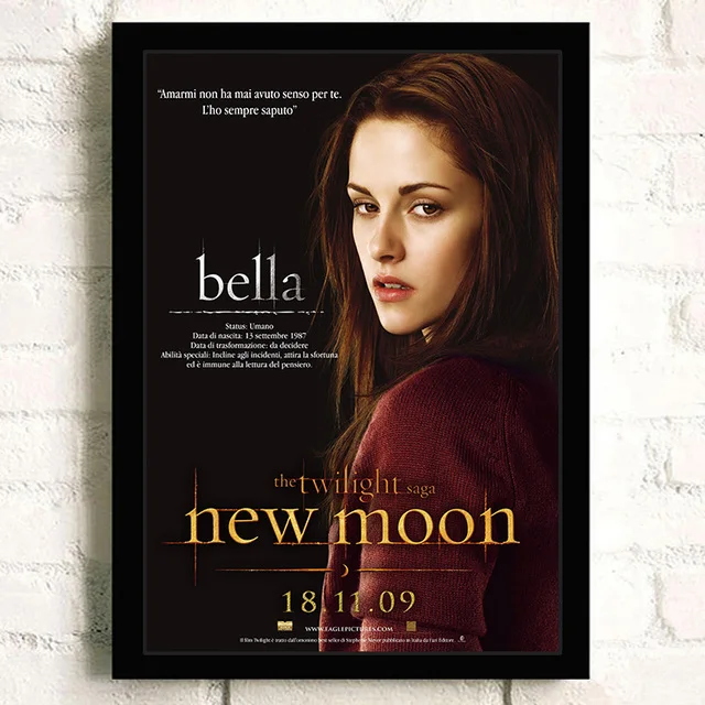 

Классический ТВ Фильм «Сумерки Вампира» Настенное Искусство Печать На Холсте Белла Эдвард Декор Для Отеля, Бара, Кафе, Комнаты