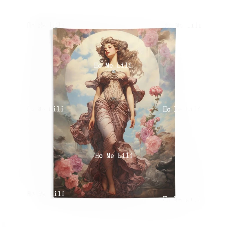 Гобелен Богини Афродита Настенный Декор Гостиной