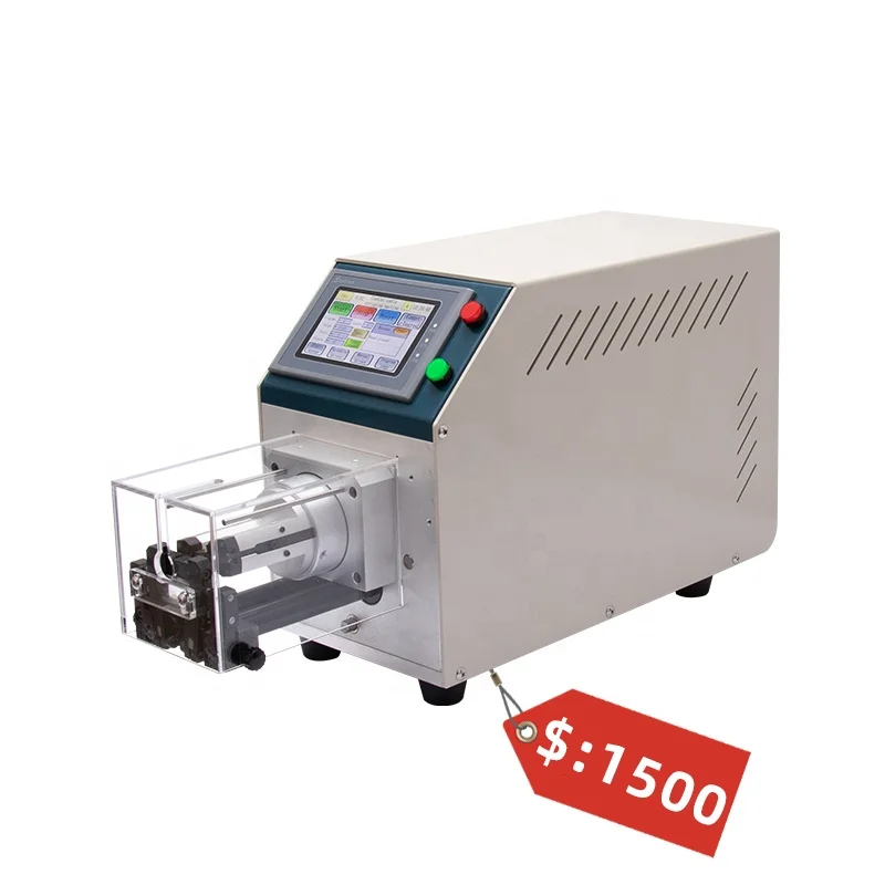 

EW-06F Maximum 9 layer Semi-automatic 1.13-9.5mm diameter coax cable strip machine Coaxial Wire Stripping Machine