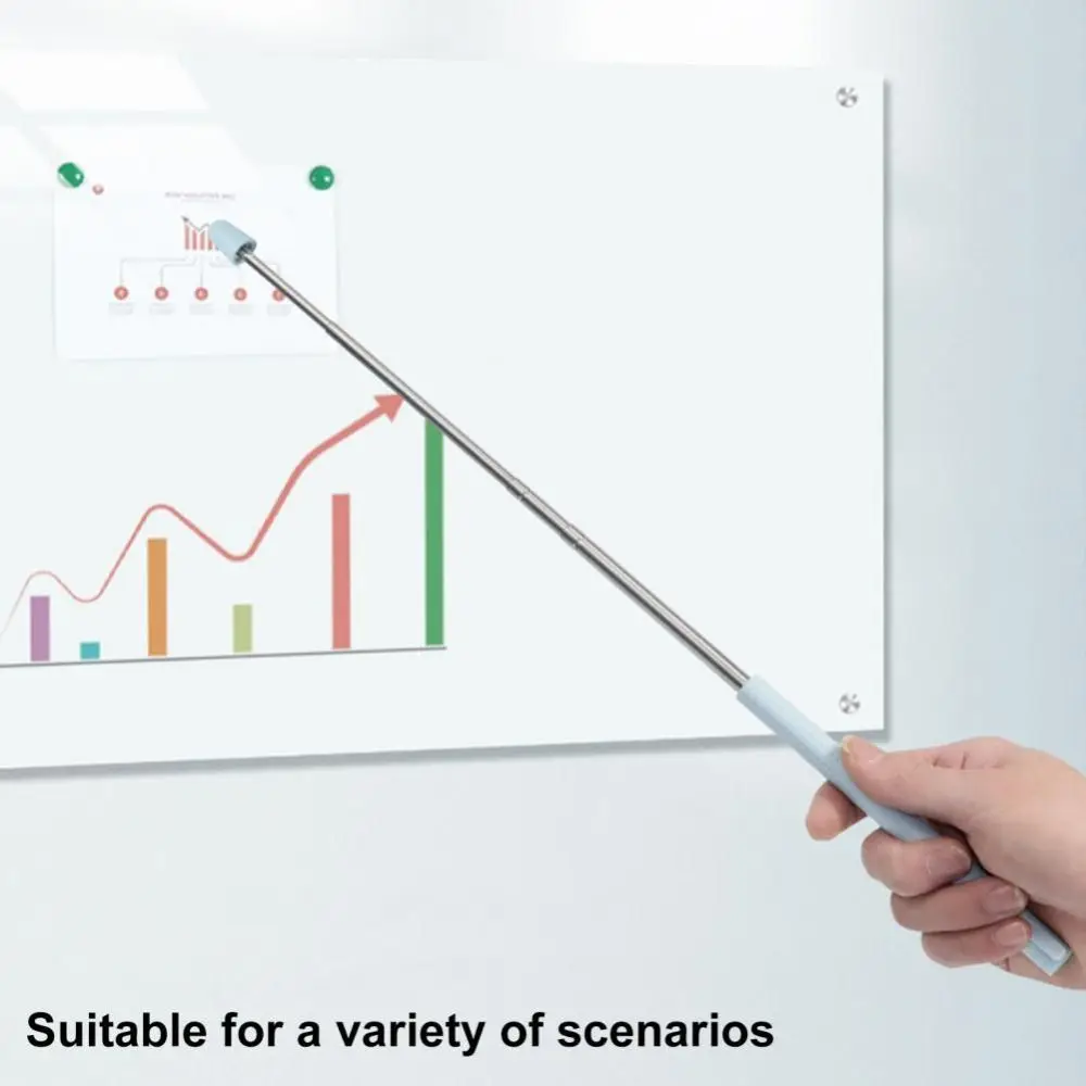 

Blackboard Teaching Aids Tool Handheld Presenter Finger Reading Guide Class Pointer Stick Teacher's Special Pointer