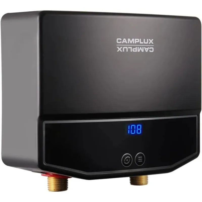 

CAMPLUX 120V Tankless Water Heater, Point of Use Instant Hot Water Heater, 3.5KW (TE04B) Hot Water Heater for Sink