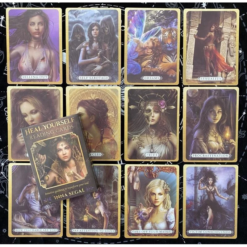 

Tarot Deck Oracles Card Tarot Cards Set Board Games Party Toys Affectional Divination Fate Game Fortune Telling Card Game