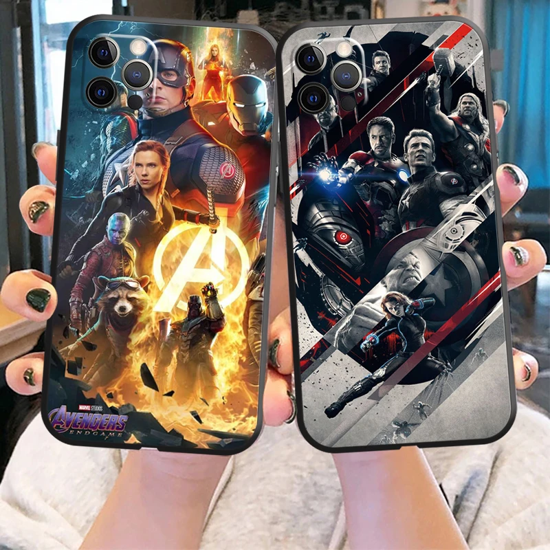 

Marvel Comics Logo Phone Case For iPhone X XS XR XS Max 11 11 Pro 12 12 Pro Max For iPhone 12 13 Mini Coque Funda Soft Carcasa