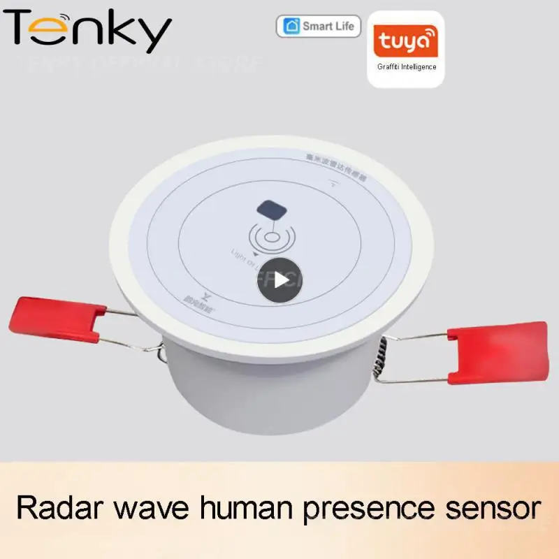 

1~10PCS Ultra-sensitive Zigbee Convenient Installation 24g Smart Automation High-precision Detection Doodle Smart Home Security