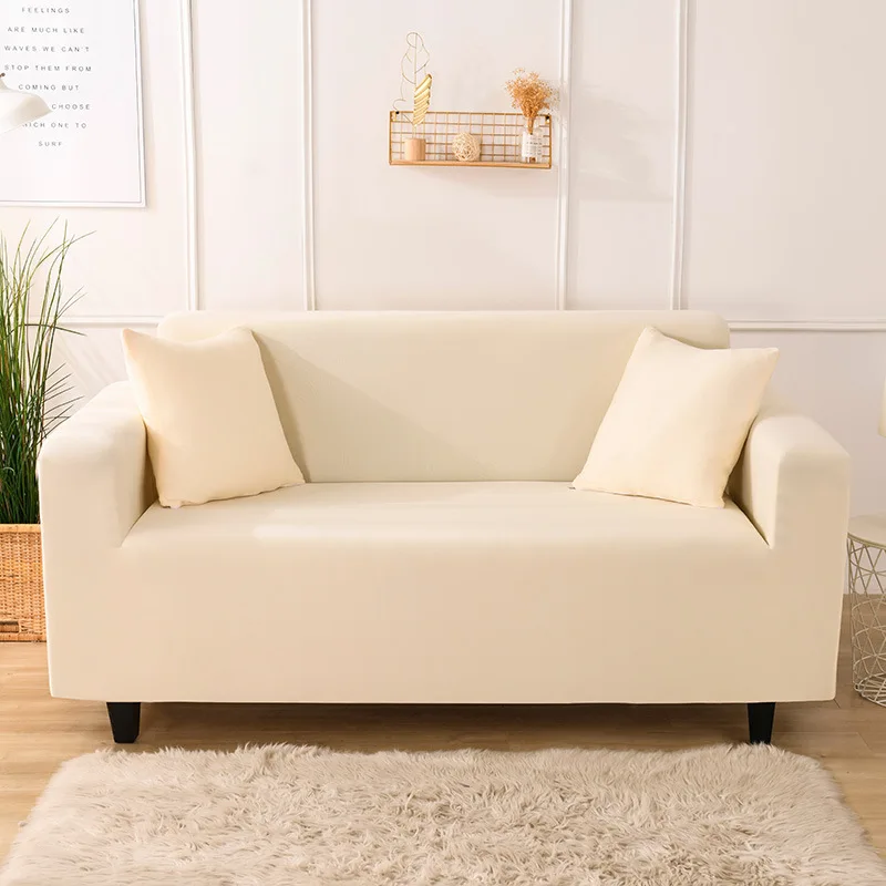 

2022 elastic plain color simple universal non-slip wear-resistant breathable sofa cover