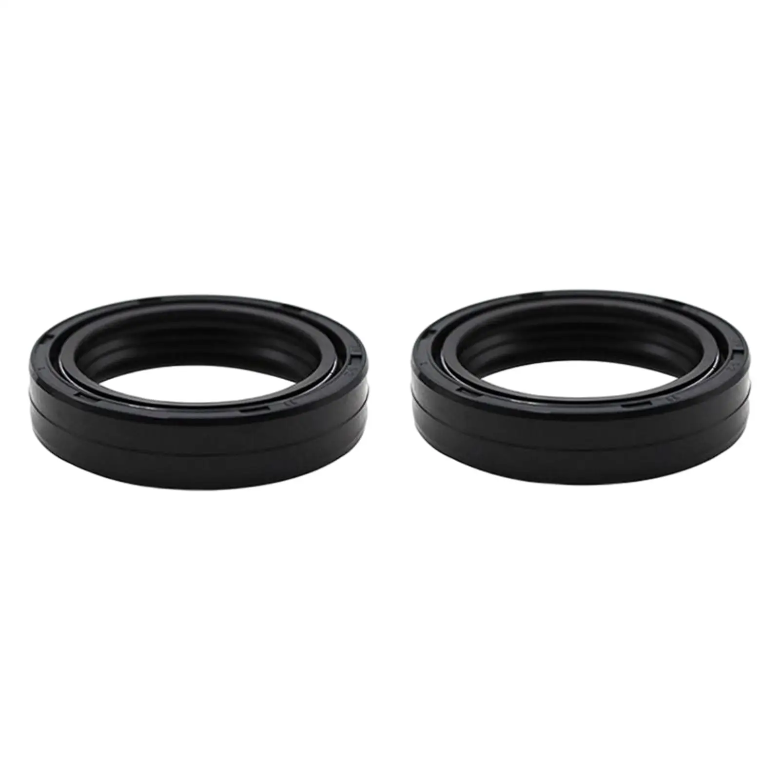 

2x Front Damper Oil Dust Seal Professional Easy Installation Durable Fork Shock Absorber Oil Seal for Suzuki RM125 Upgrade
