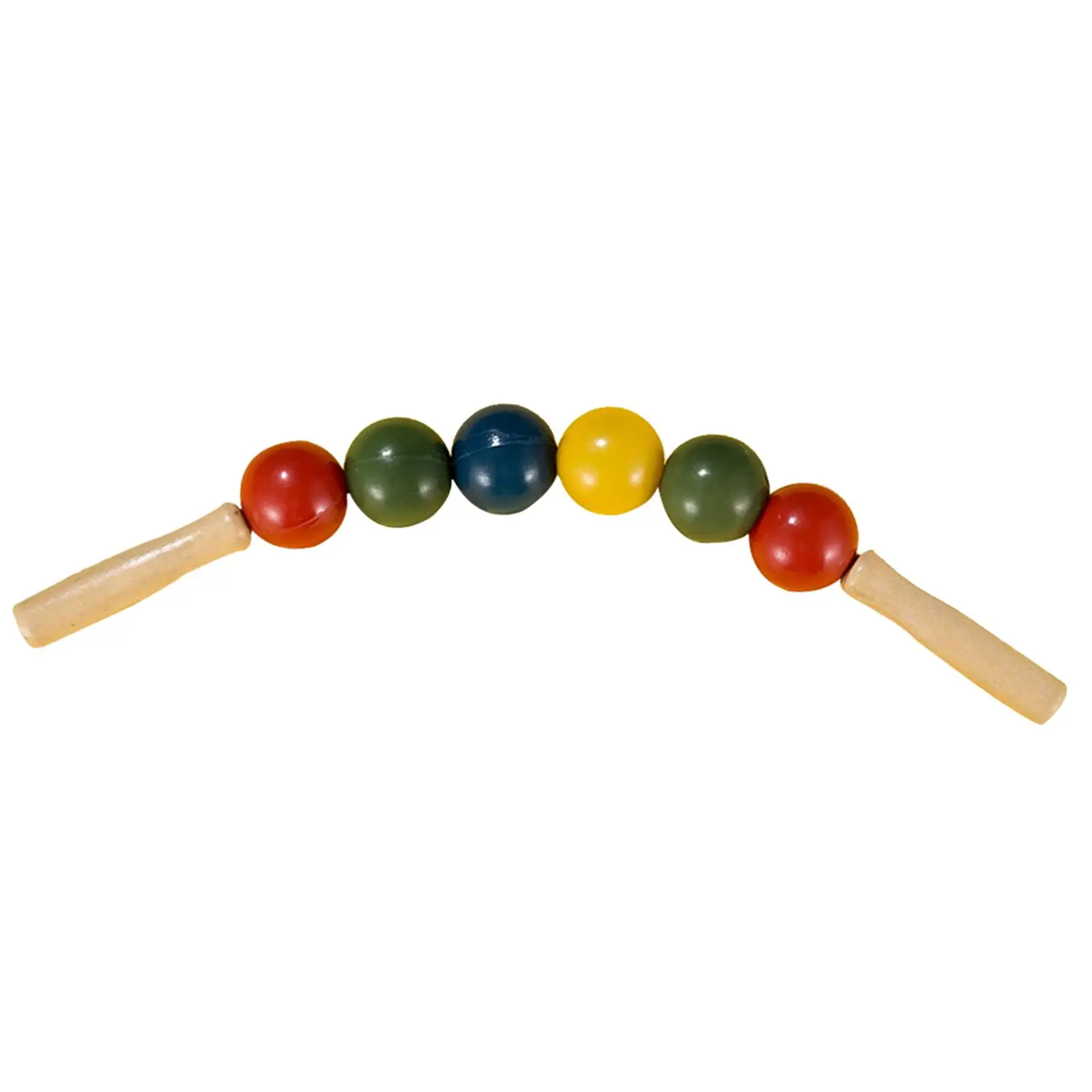 

Kids Pull Ball Game Kindergarten Wooden Handle Teens Children Pulling Balls