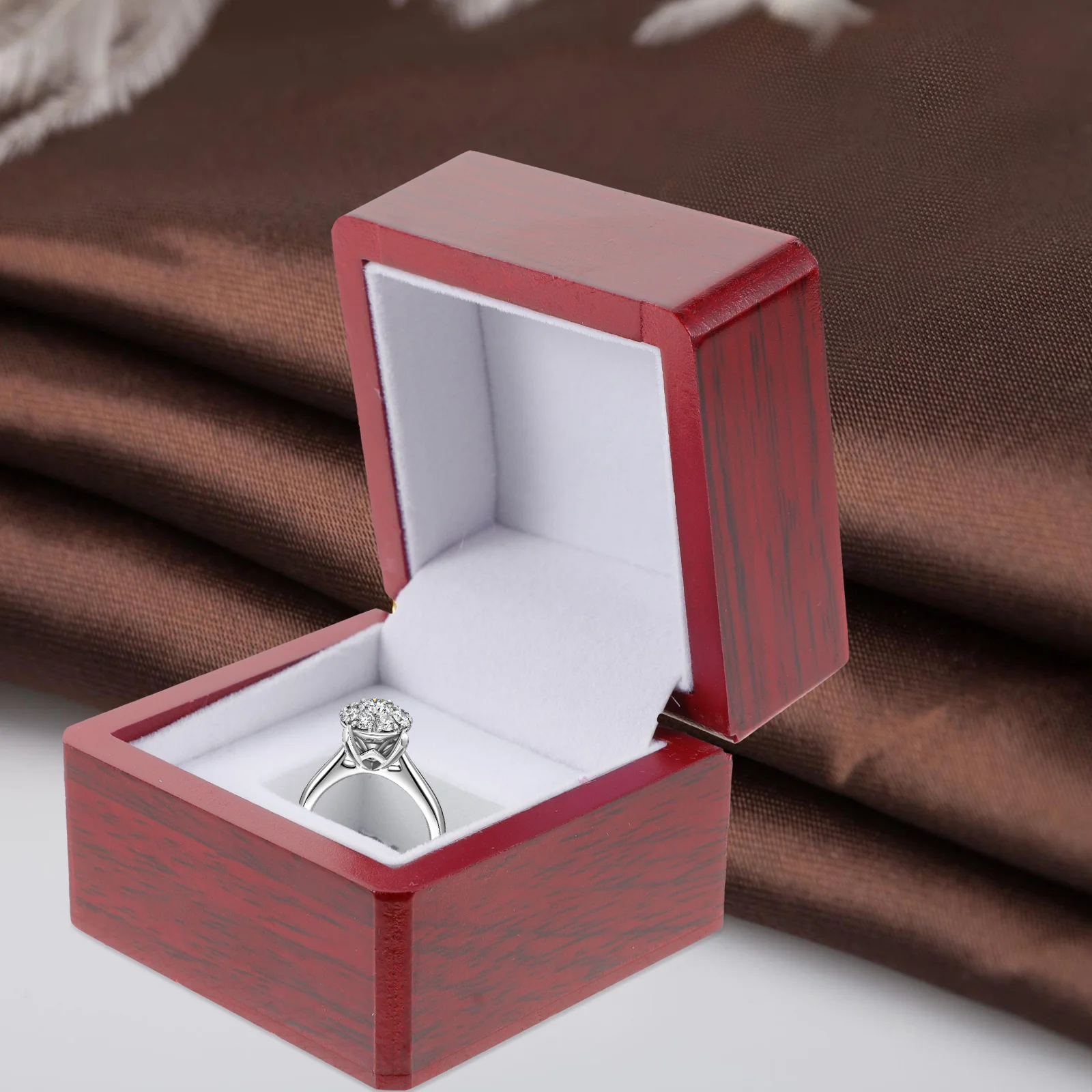 

Display Storage Jewelry Organizer Wooden