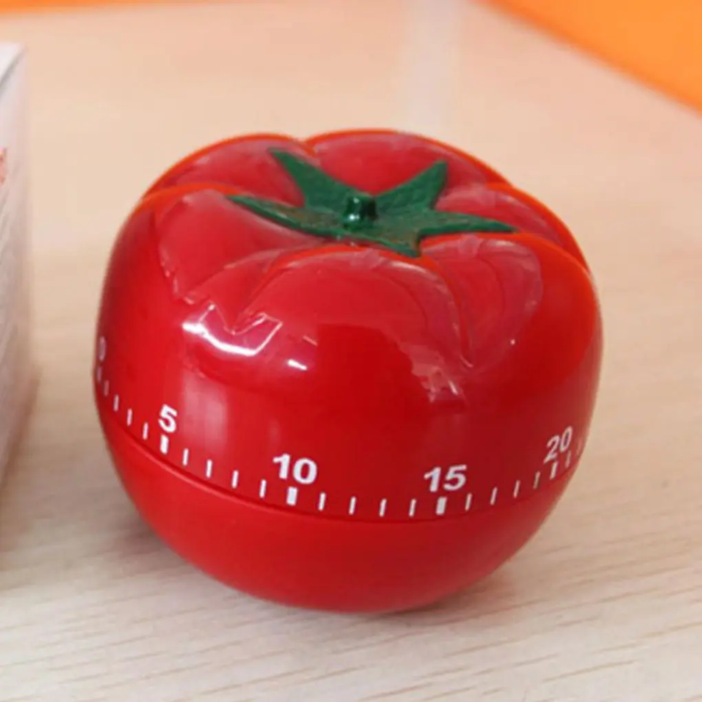 Kitchen Timers 1-60 Minutes Tomato-shape Fruit-shape Countdown Accessory Adorable Kitchen Timepiece Stylish Gear