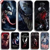 venom marvel for xiaomi redmi note 9 9 pro max 5g phone case soft silicon coque cover black funda comics thor