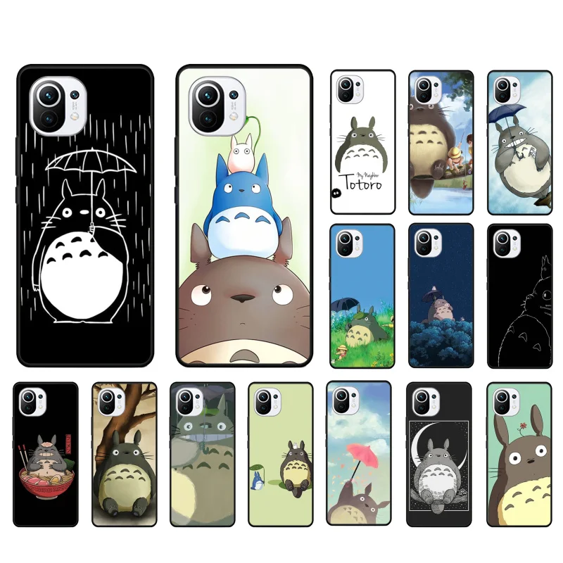 

Cute Totoro Anime Phone Case for Xiaomi 12 Mi 10T 11T 11 Pro 10 10T 11 lite 10pro 11Ultra Poco X3 Pro Poco F3 M3