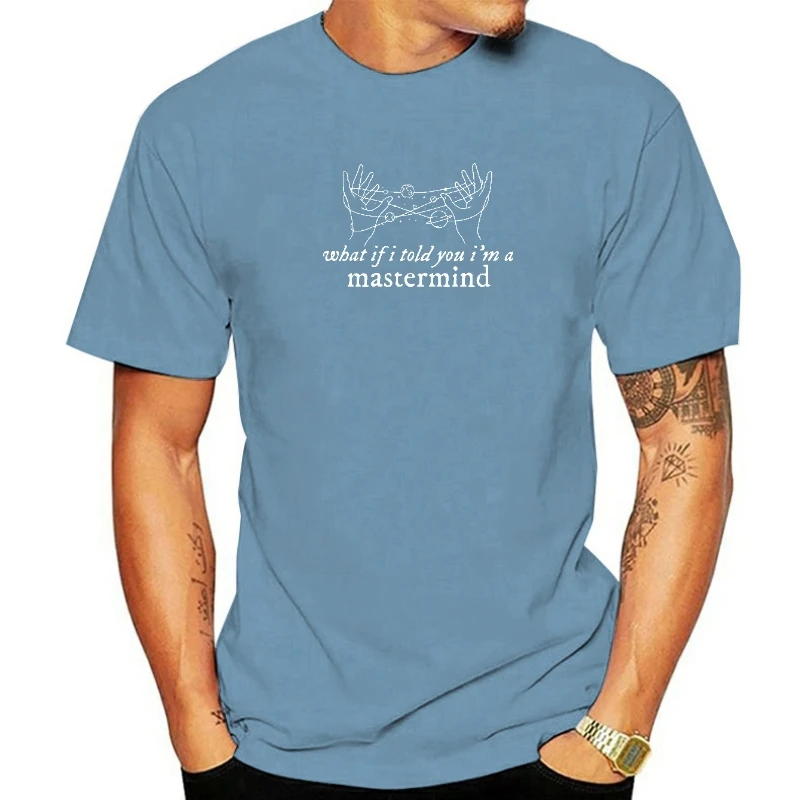 

Mastermind Lyrics T Shirts Women Music Tour Merch T-shirt Summer It's Me Hi I'm The Problem Tshirt Cotton Short Sleeve Tees