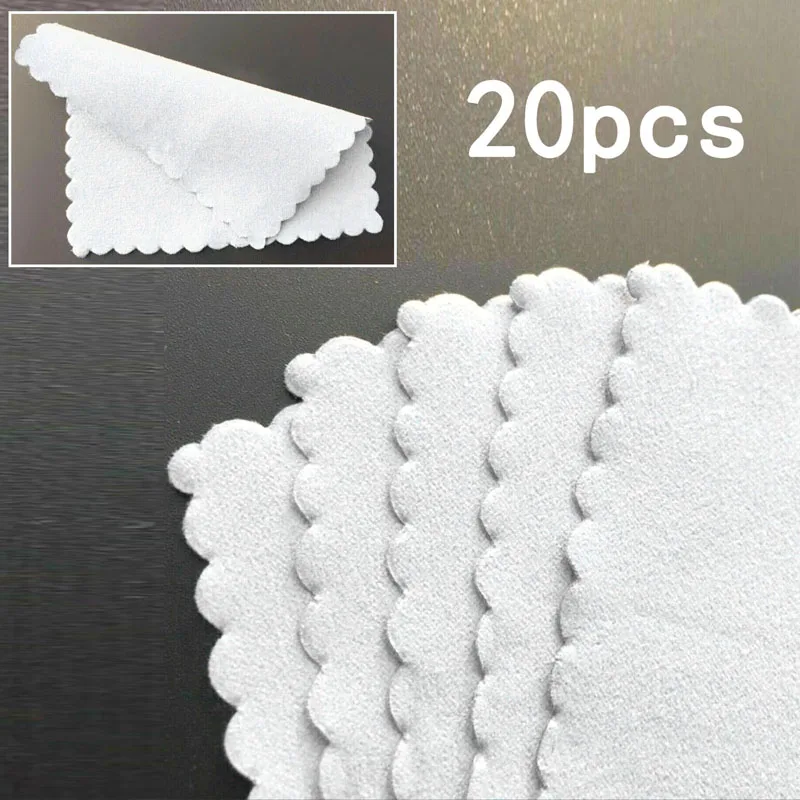 

20pcs Nano Ceramic Car Glass Coating Cloth Microfiber Cleaning Cloths Glasses Cloth RV Car Accessories Cleaner