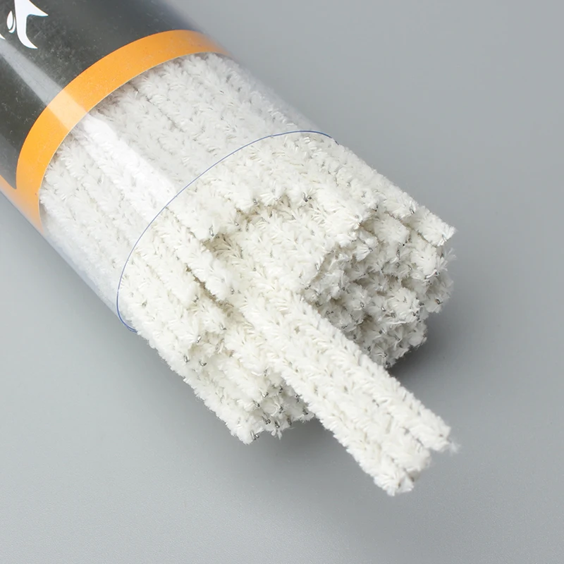 Хлопковый инструмент для чистки дымовых труб 100 шт. аксессуары белых мундштуков 9