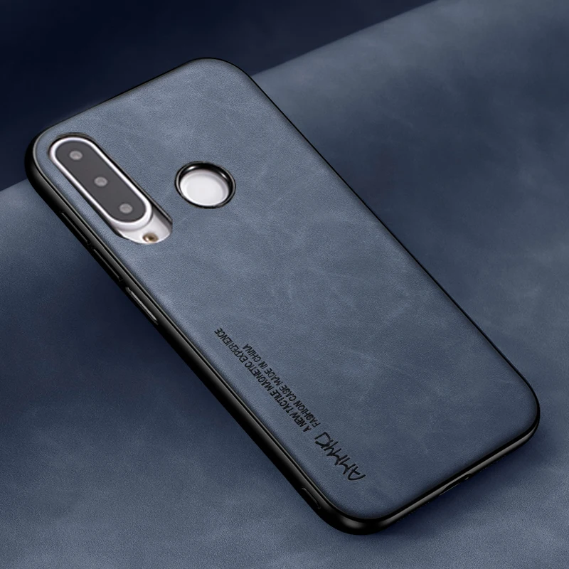 Чехол из искусственной кожи для Huawei P20 P40 Lite Pro мягкий силиконовый чехол ТПУ P30 Nova 3e