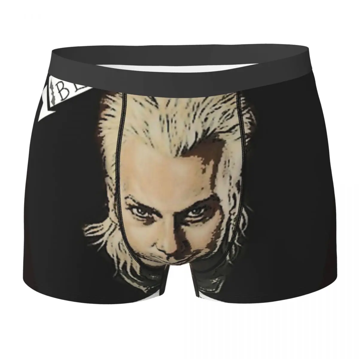 

Vampire Underwear The Lost Boys Davids Invitation 3D Pouch Boxershorts Print Boxer Brief Breathable Males Underpants Large Size