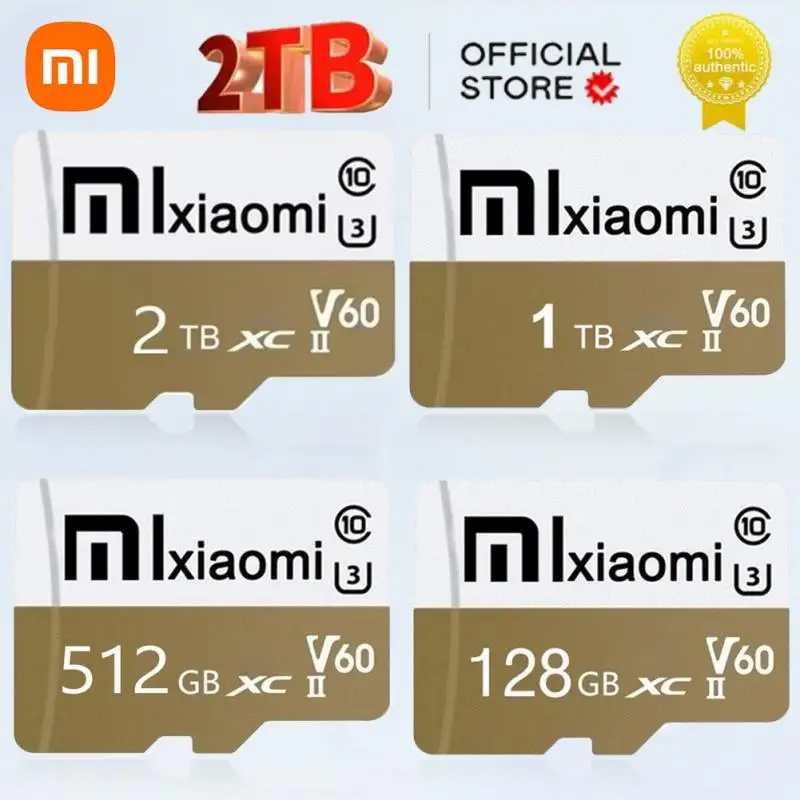 Новинка 2024 карта памяти Xiaomi на 1 ТБ стандартная высокоскоростная Micro TF SD 512 ГБ