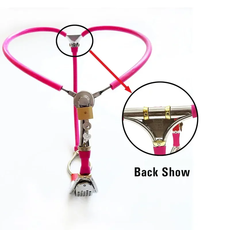 Обновление невидимого женского пояса верности нижнее белье вагина