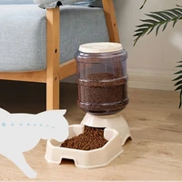 3 8l pet cat automatic feeders plastic dog bowl drinking fountain high capacity water feeder dog cats cat supplies 2022 pet bowl
