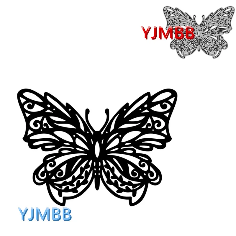 

YJMBB 2022 New Verschillende Mooie Vlinders #3 Metal Cutting Dies Scrapbook Album Paper DIY Card Craft Embossing Die Cutting