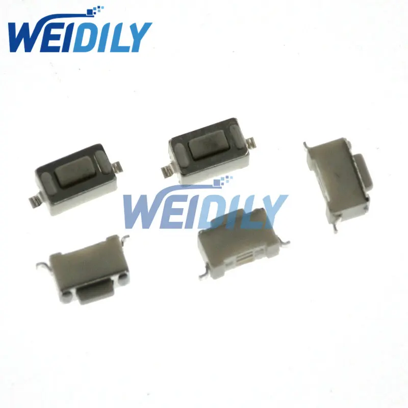 

Тактовый выключатель SMD, 2 контакта, 4 контакта, 50 шт., сенсорный микровыключатель, кнопочные переключатели, кнопка дистанционного управления автомобилем, кнопка дистанционного управления 3*4*2,5 мм, 3*6/6*6/4*4 мм