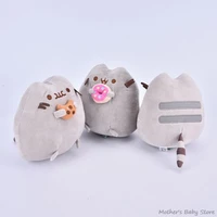 1pc cartoon cat plush toys for children donuts cat kawaii cookie ice cream style plush soft stuffed toys soft animal doll toys