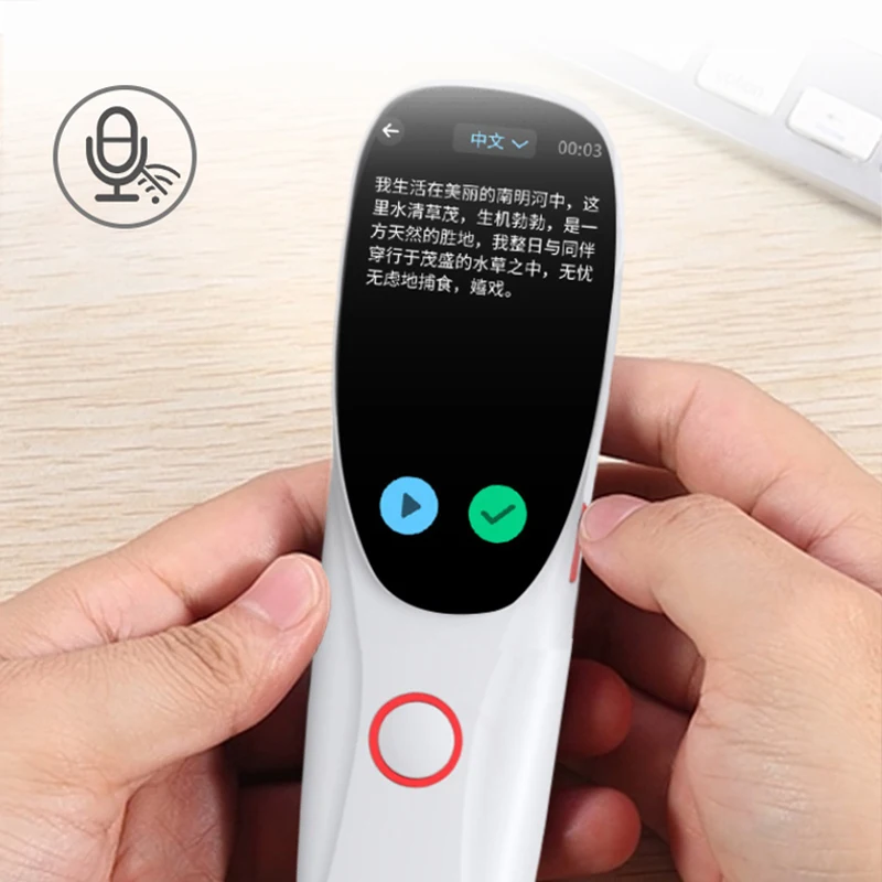 Персонализация Ai Offline Smart Scanner Ручка-перевод Интеллектуальное голосовое