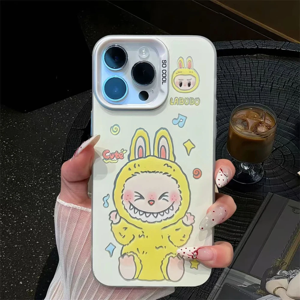 Чехол для телефона Cartoon New Doll Labubu Huawei Honor 200 90 X6b X7a X9a X5 X8a X9b X7b X9 70 nova 11 10 4G 5G матовая