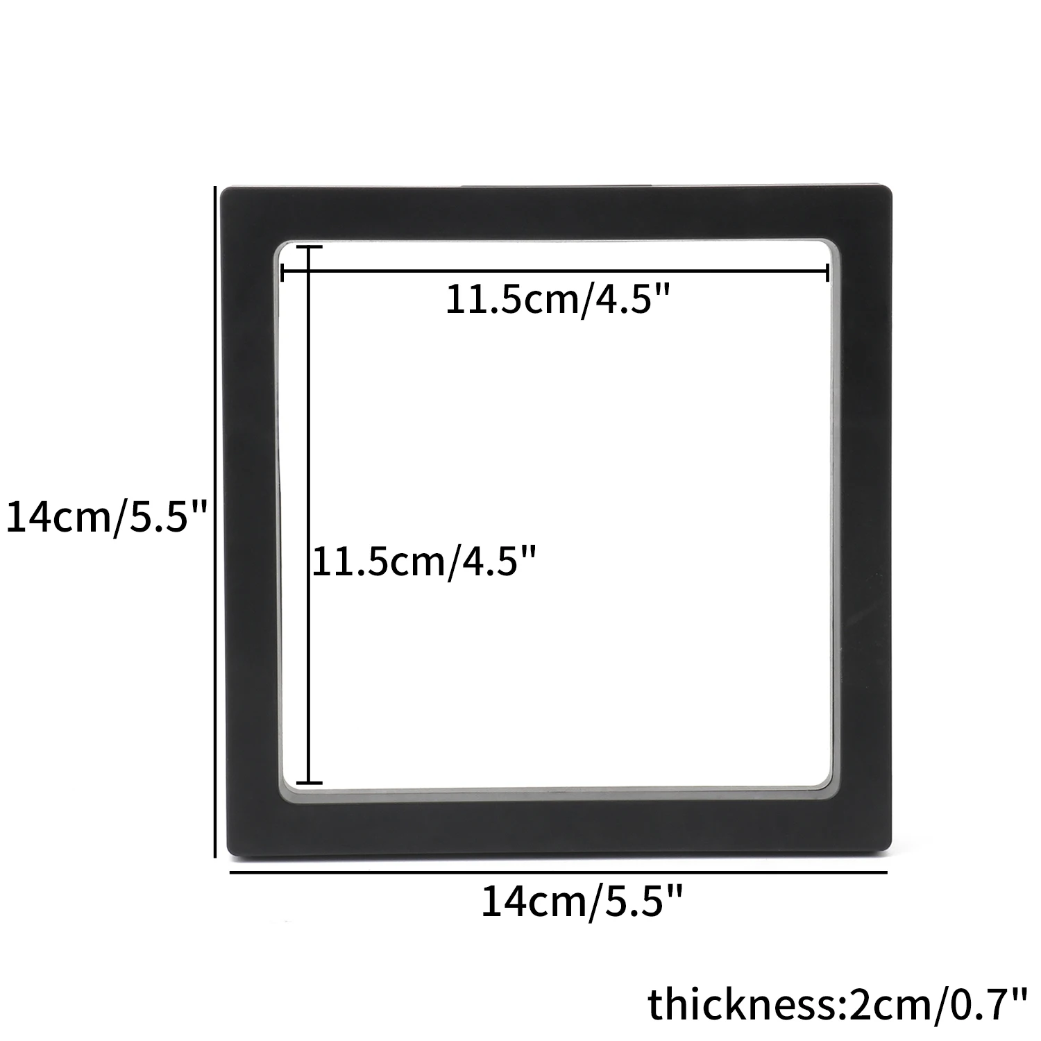 Куою 3D плавающая рамка для украшений