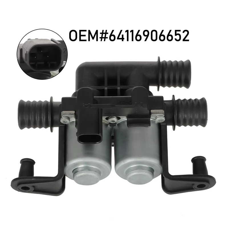

Heater Control Valve Solenoid for For BMW 5 6 7 Series E60 E63 E65 E66 535i 535i xDrive 535xi 545i 550i 645Ci X5 64116906652