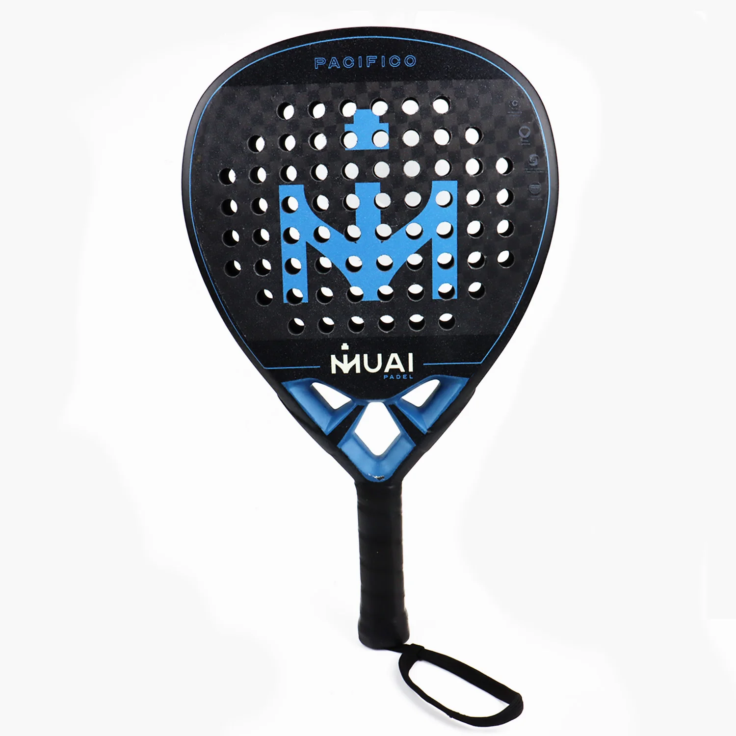 

Professional 3K / 12K Carbon Padel Racket Beach Tennis Paddle Racket EVA Soft 38mm