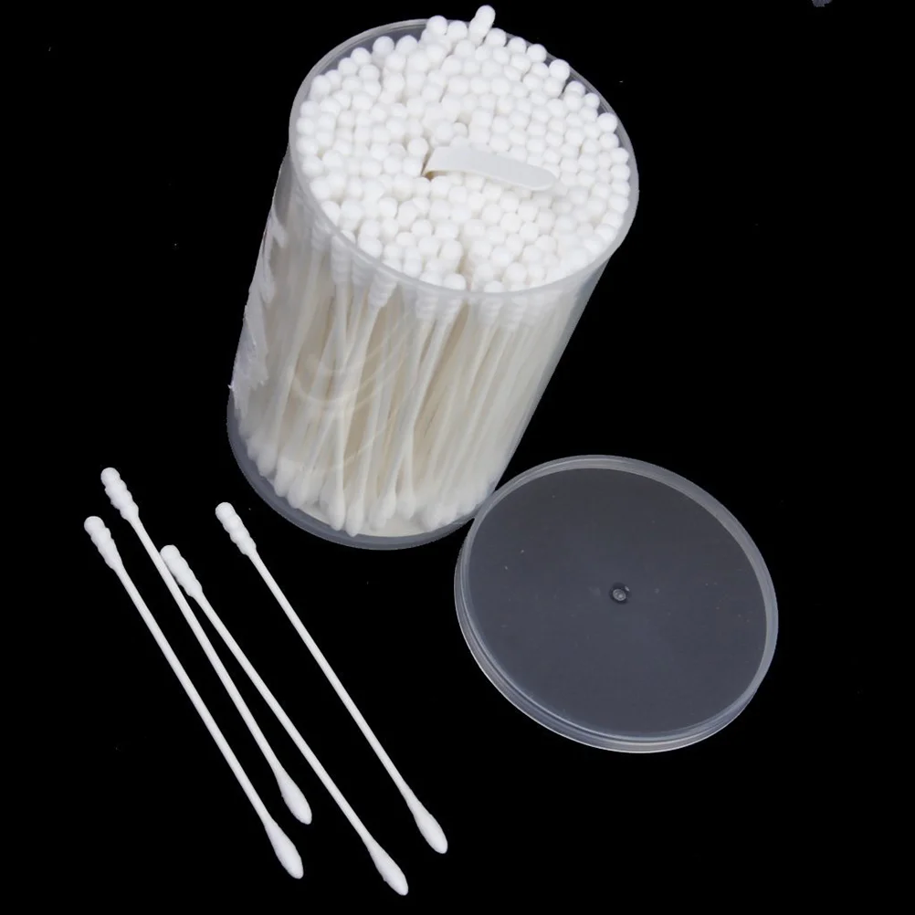 180PC Baby Care Cotton Buds Swabs with 2 Different Heads Makeup Tool |
