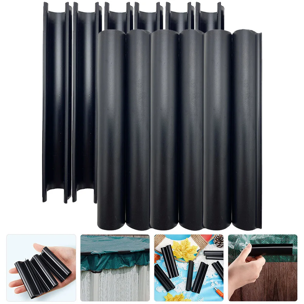

24 Pcs Pool Cover Clip Daily Use Winter Clamp Household Clips Wear-resistant Fixator Abs Small Professional Replaceable