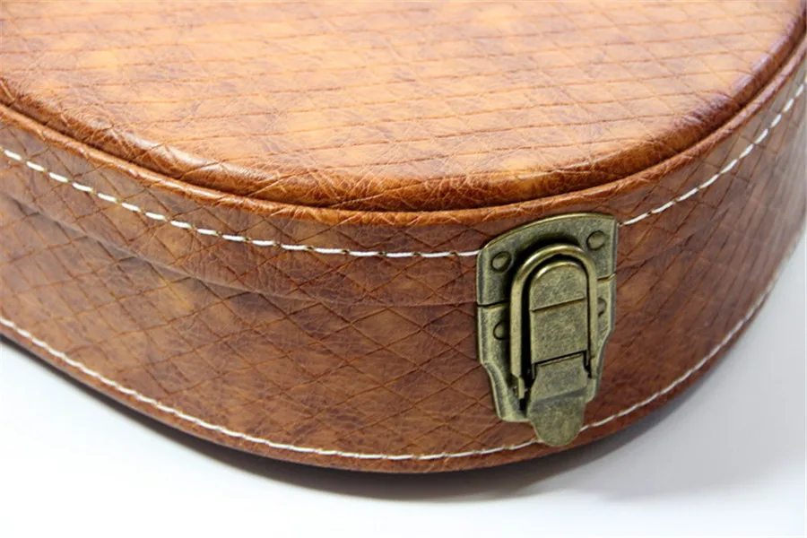 Бриллиантовая коричневая твердая оболочка электрическая гитара чехол ST/TELE