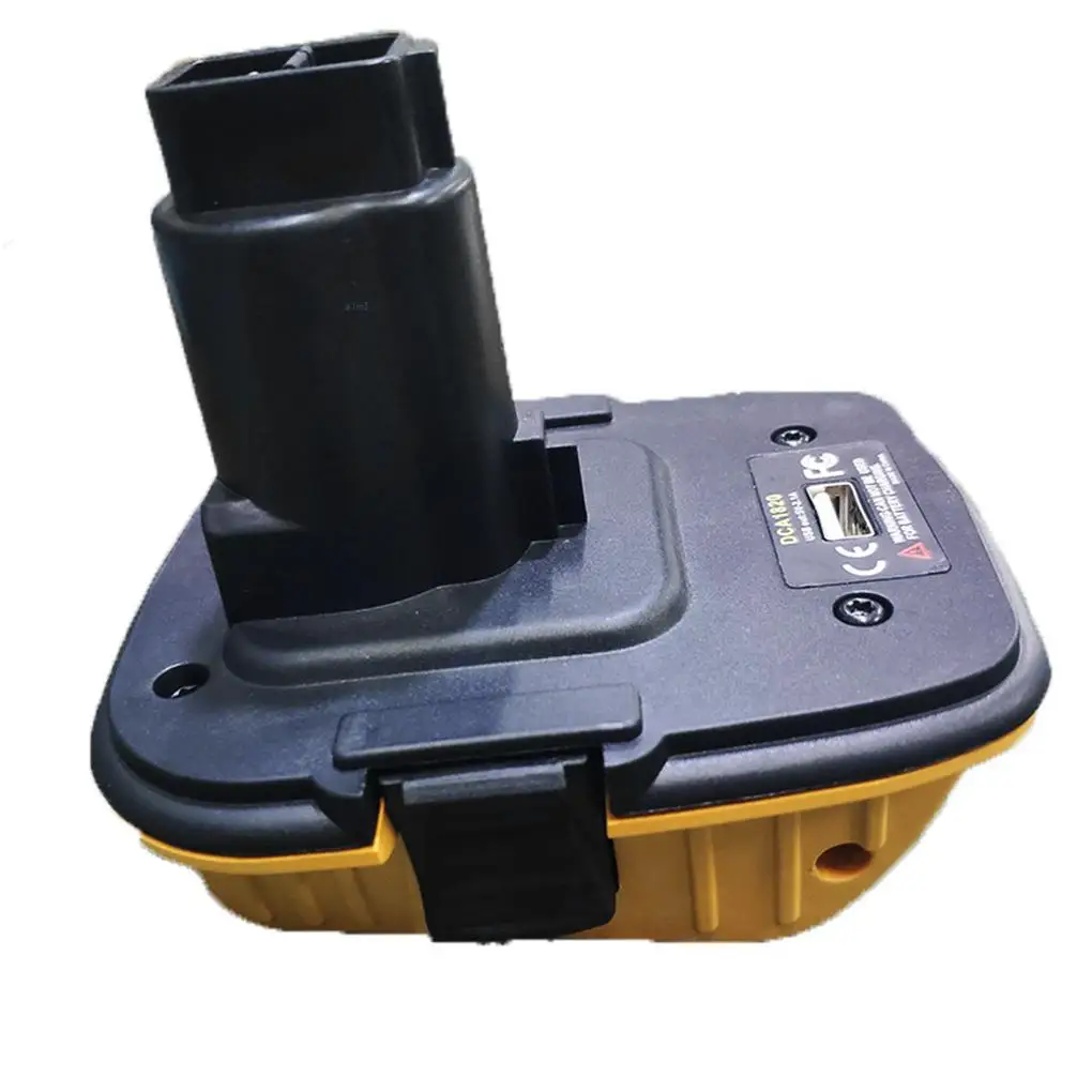 

Адаптер для литий-ионного аккумулятора DCA1820, 20 в, USB, преобразователь для электроинструмента DCB200, аксессуары, сменный аккумулятор, пластиков...
