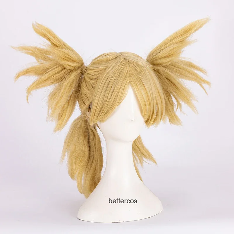 Парик для косплея teмари Нара термостойкий синтетический парик из золотистых