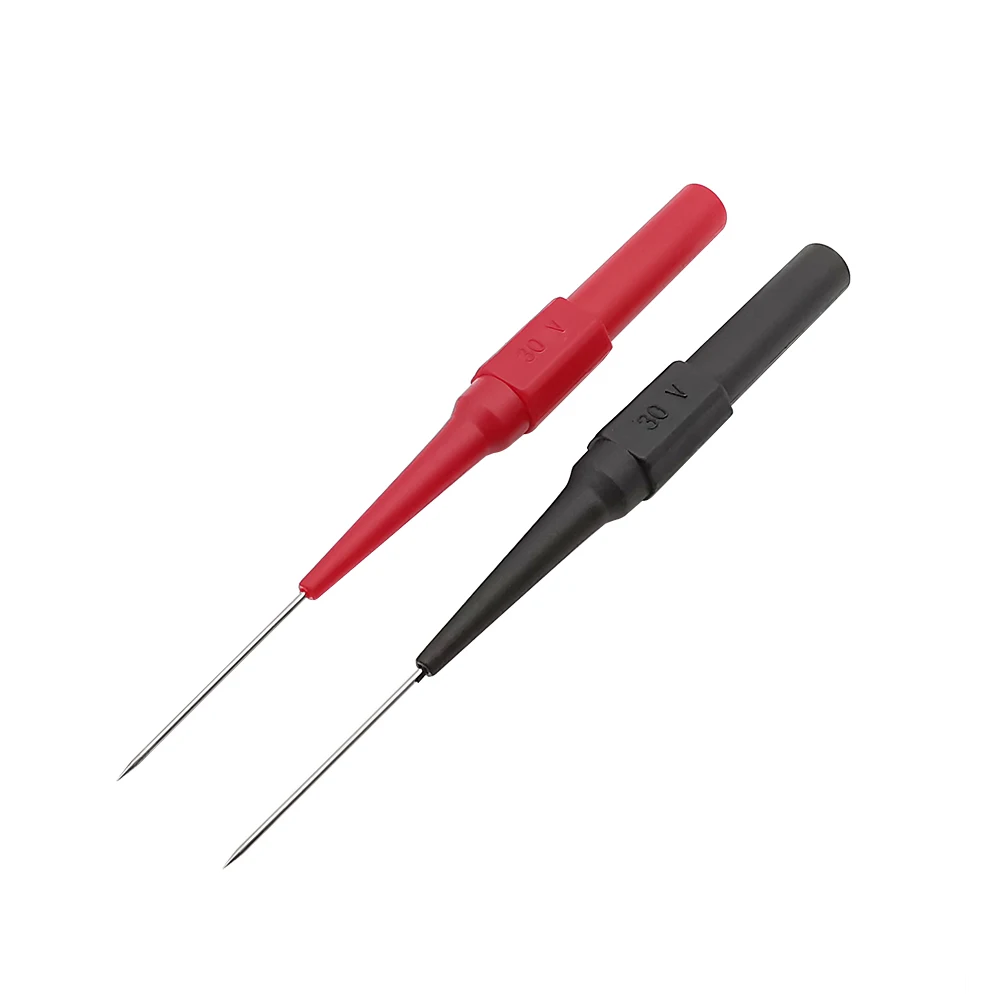 

Изоляционная игла для пирсинга, бесразрушительный цифровой мультиметр, измерительное устройство, щупы, автомобильный слесарный инструмент, 30 В, 2/10 шт.