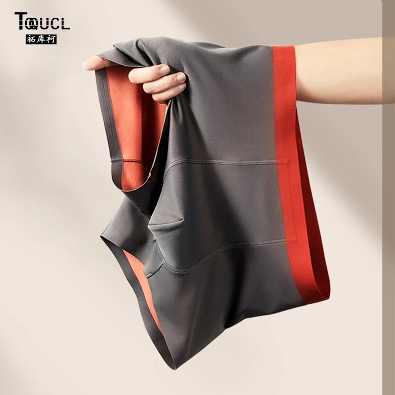 TOQUCL двухслойное нижнее белье-боксеры для мужчин нейлоновые и 100d модальные