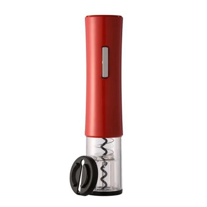 

Electric Wine Opener, Battery Operated Wine Bottle Openers with Foil Cutter, One-Click Button Reusable Wine Corkscrew