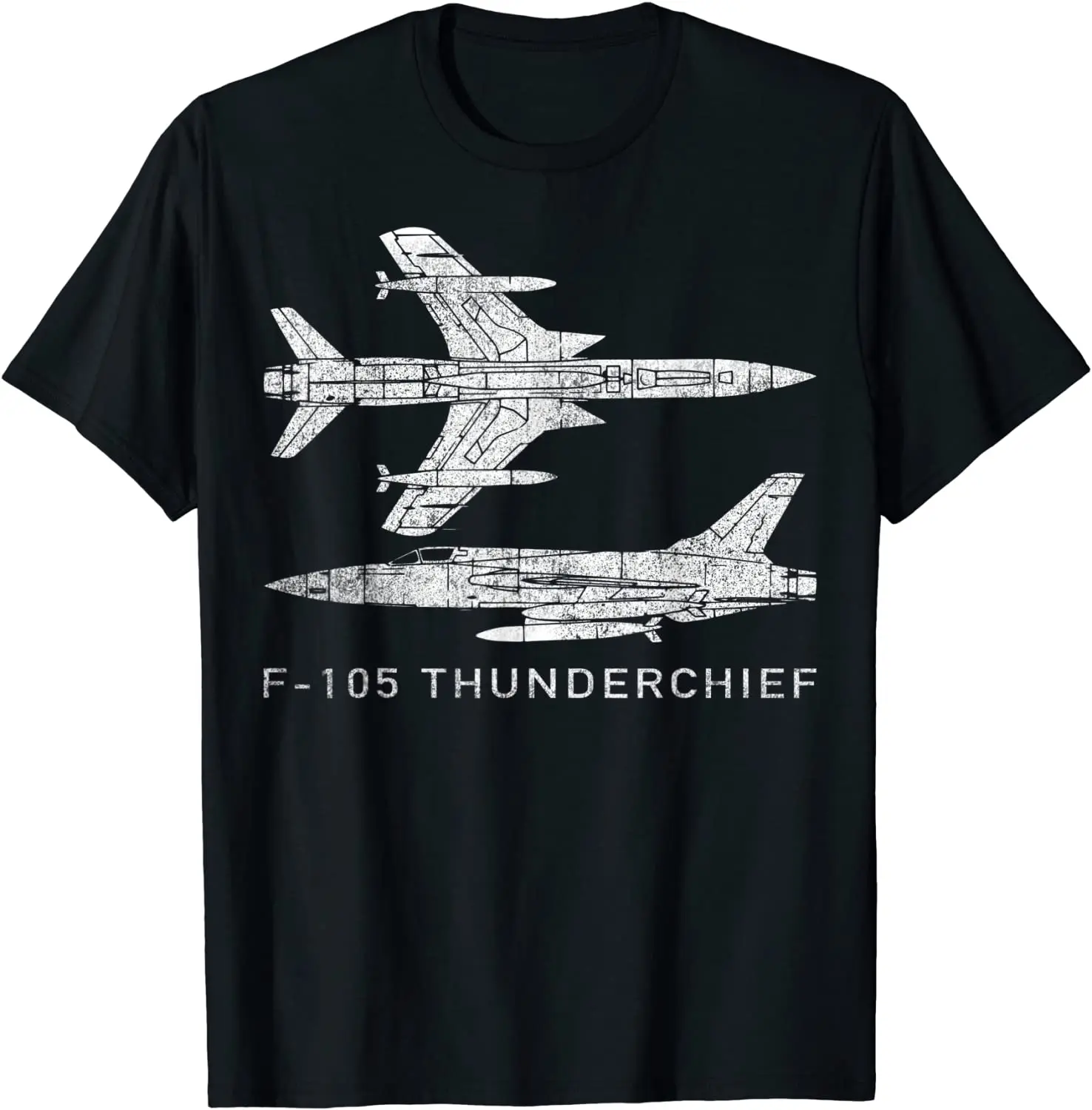 

USA F-105 Thunderchief Fighter-Bomber Plane Men T-Shirt Short Sleeve Casual 100% Cotton Shirts