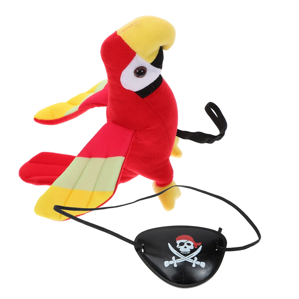 

Пиратский попугай плюшевый набор