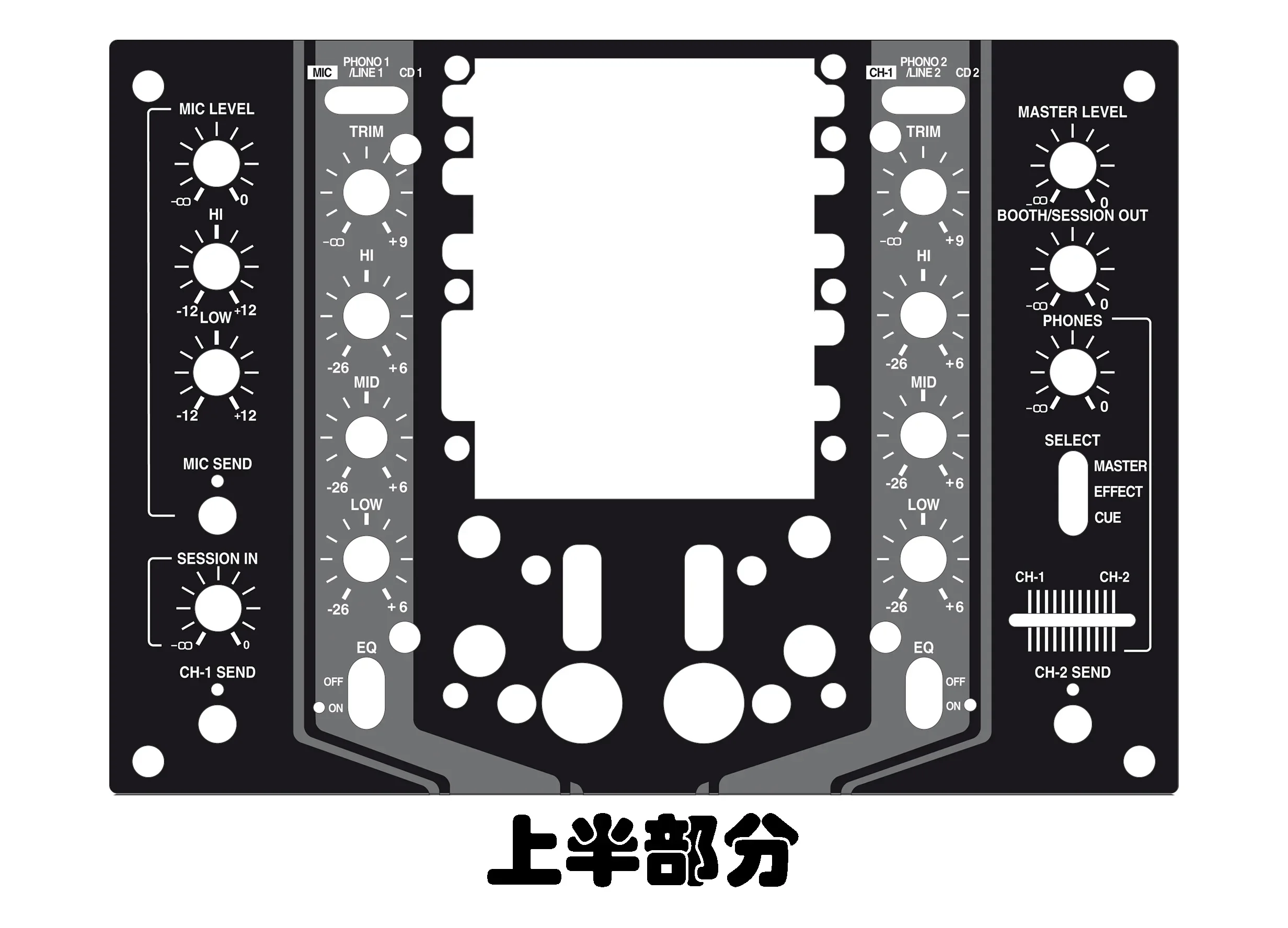 DJM-909 кожа для контроллера pellicola copertura totale наклейка DJ машина защитная пленка узор