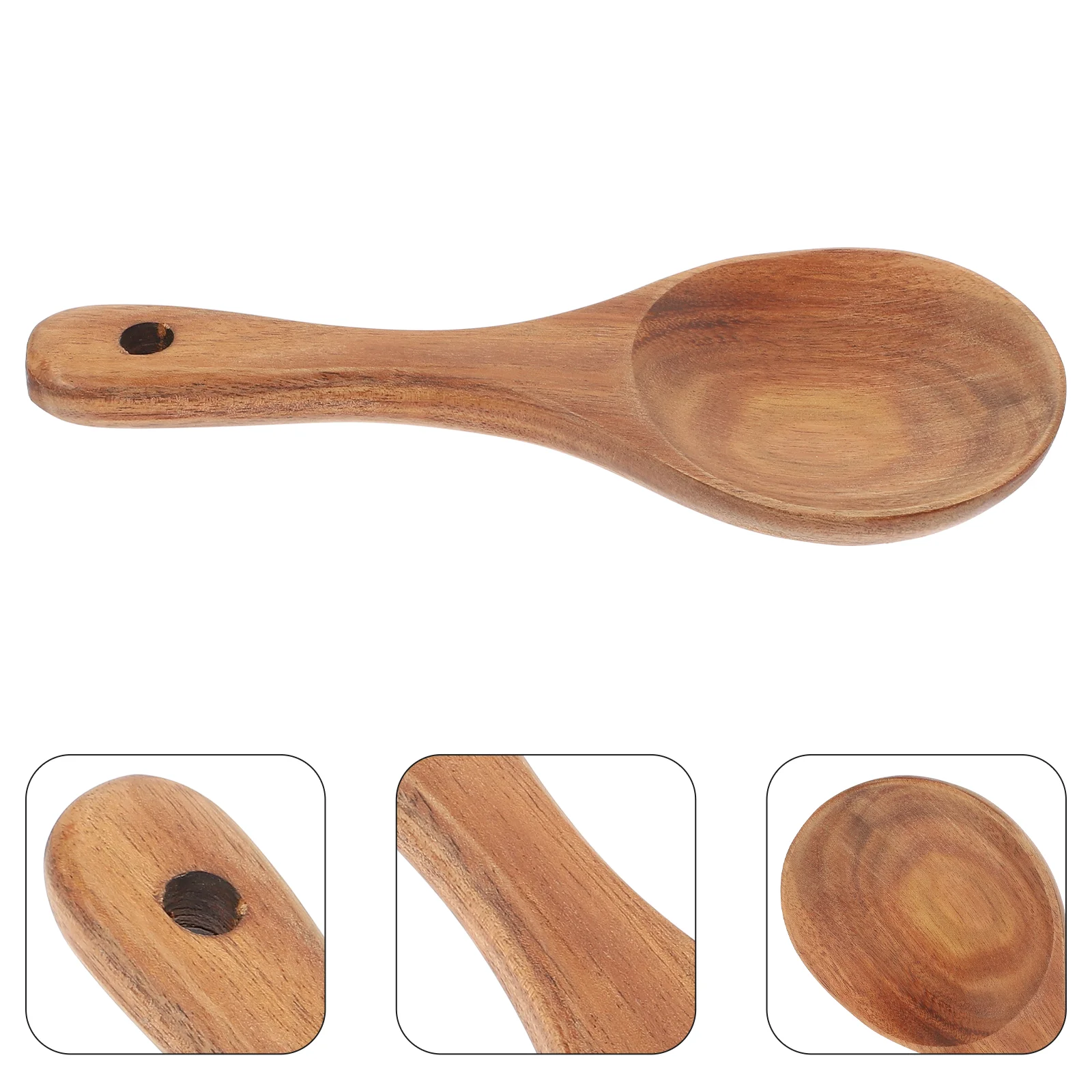 

Rice Paddle Spoon Serving Stick Non Spatula Sushi Scoop Scooper Cooker Wood Mixing Kitchen Japanese Potato Resistant Heatrubber