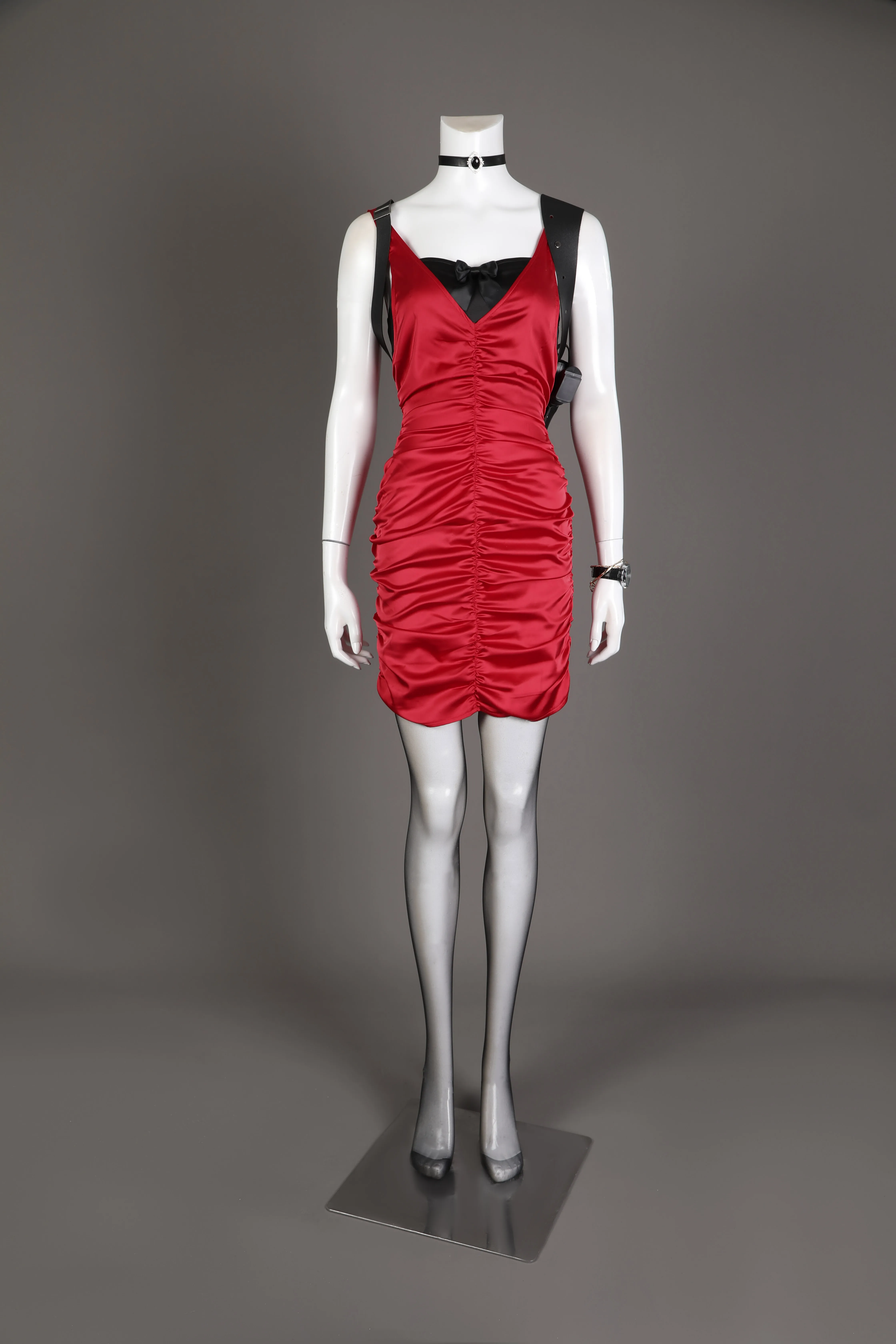 Костюм для косплея Ada Wong красное платье китайское