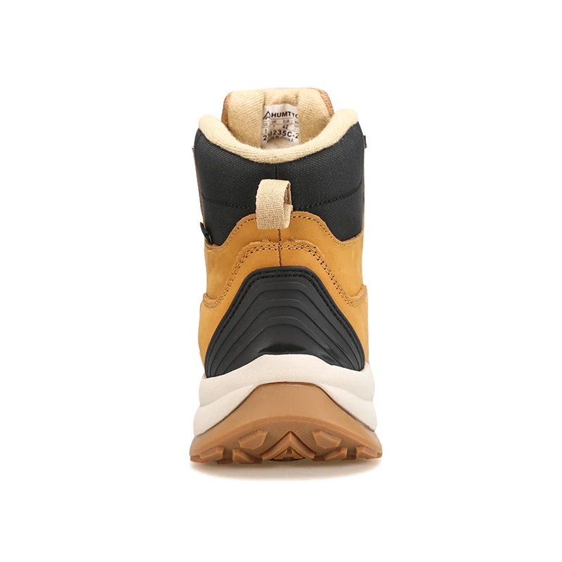 HUMTTO Winter Leather Ankle Boots for Men Waterproof Sports Climbing Hiking Shoes Mens Luxury Designer Outdoor Trekking Sneakers