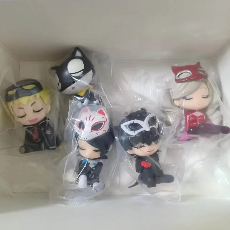 Фото Аниме-фигурки Amamiya Ren Takamaki An EX CASHAPON Q Version: коллекционная модель, мини-фигурка, декор для стола, подарок №4