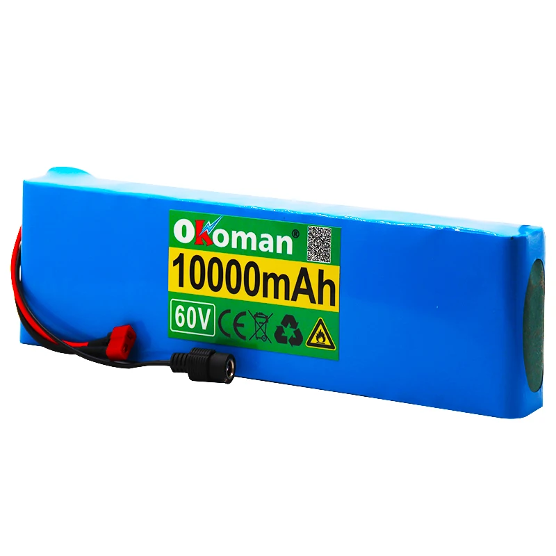 16s2p 60V10AH 1000W Lithiumion Battery 67.2V 10Ah Electric Bike Wheelchair E Motorcycle Battery+Charger |